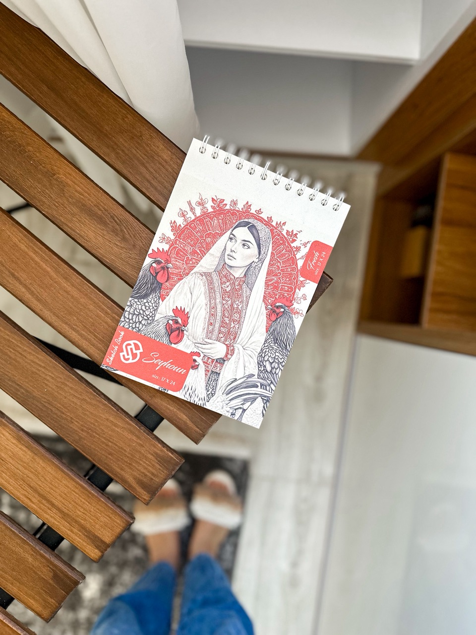 دفترچه نقاشی و یادداشت 09